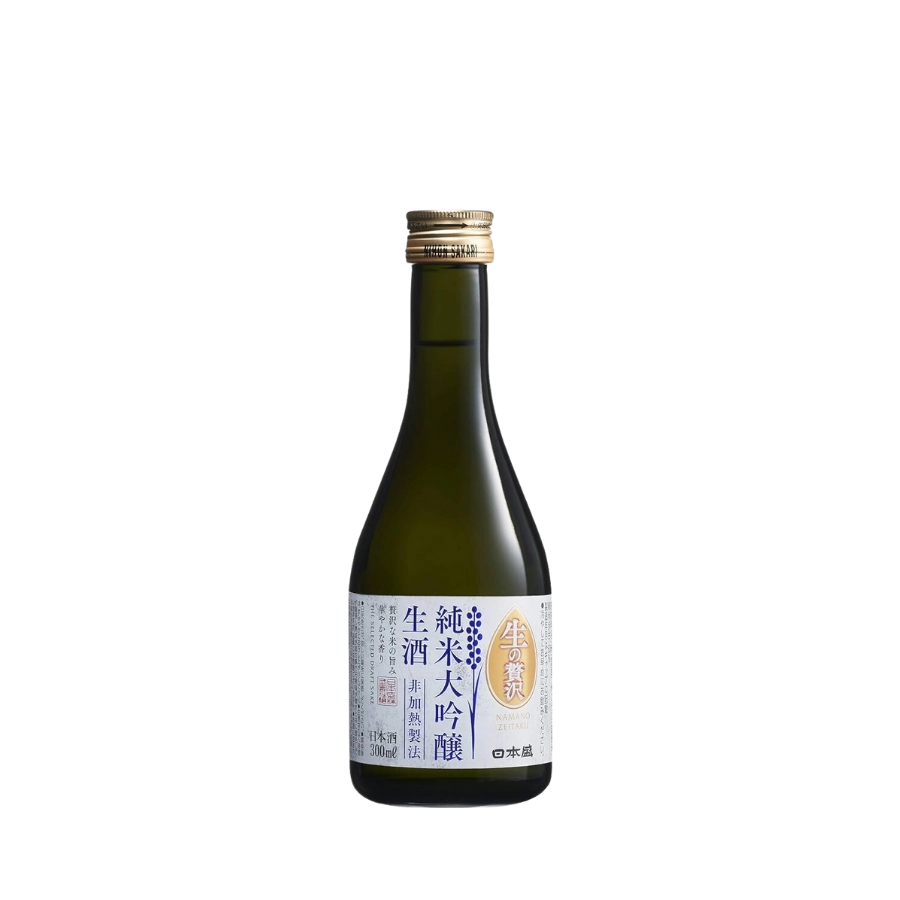 Rượu Sake Nhật Bản Nihonsakari Nama No Zeitaku Junmai Daiginjo 300ml