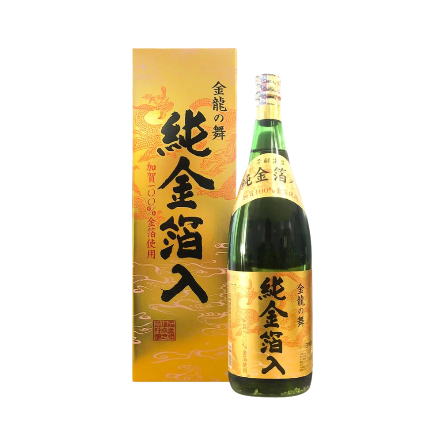 Rượu Sake Nhật Bản Vảy Vàng Meijio Kinryu No Mai Junkinpakuri Magnum 1.8L