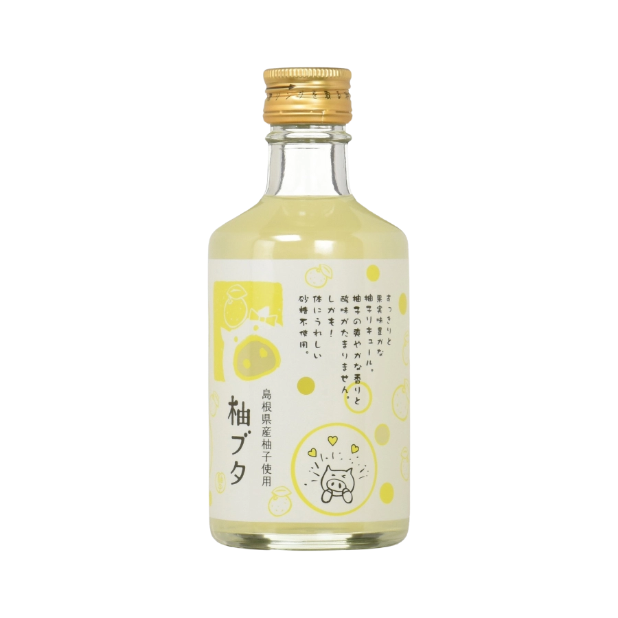 Rượu Yuzu Nhật Bản Kannihonkai Yuzubuta 300ml