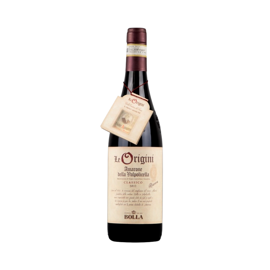 Rượu Vang Đỏ Ý Bolla Le Origini Amarone Reserva 2012