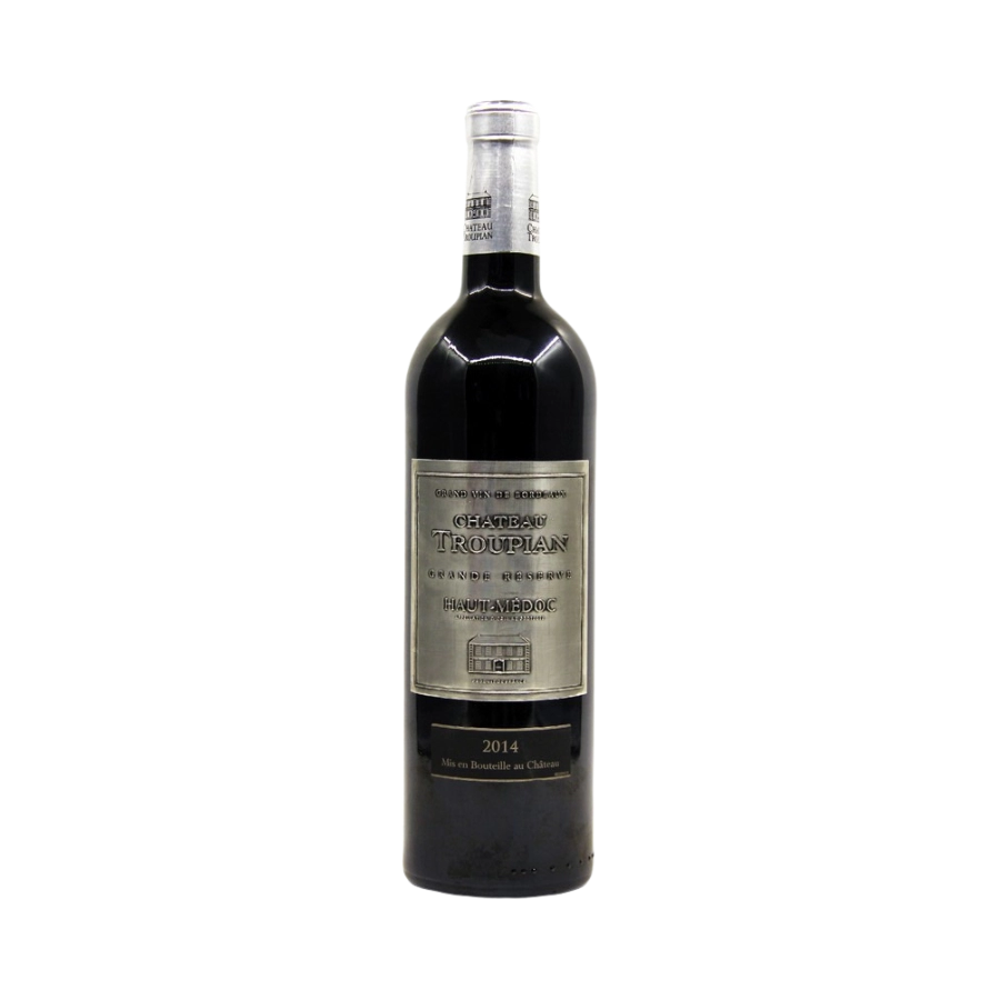 Rượu Vang Đỏ Pháp Chateau Troupian Haut Medoc (Tem Thiếc)