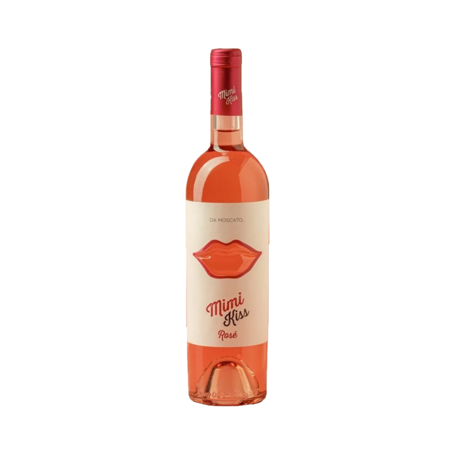 Rượu Vang Hồng Ý Mimi Kiss Rose Da Moscato