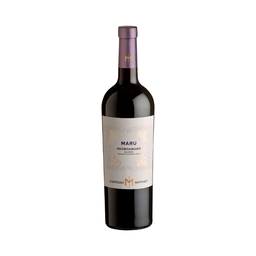 Rượu Vang Đỏ Ý Castello Monaci Maru Negroamaro Salento IGT