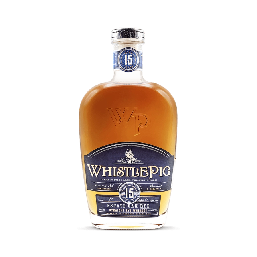 Rượu Whiskey WhistlePig 15 Year Old Estate Oak Rye
