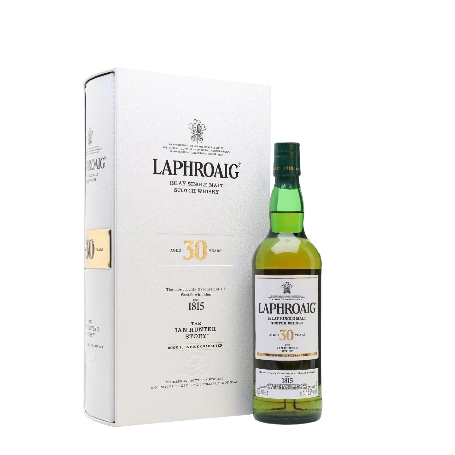 Rượu Whisky Laphroaig 30 Year Old - The Ian Hunter Story