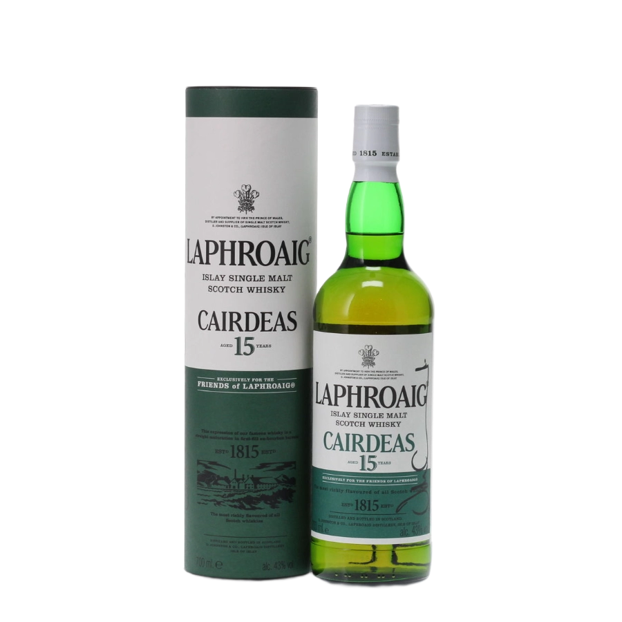 Rượu Whisky Laphroaig Cairdeas 15 Year Old Signed Bottle