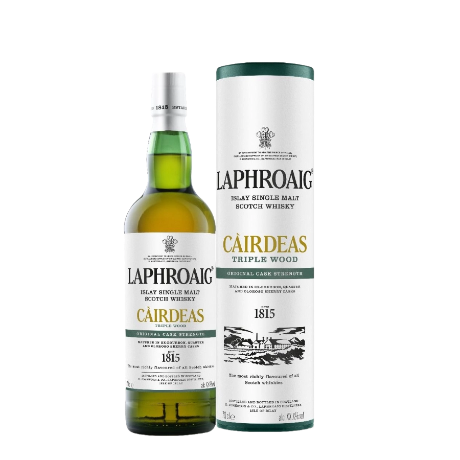 Rượu Whisky Laphroaig Cairdeas Triple Wood Feis Ile 2019