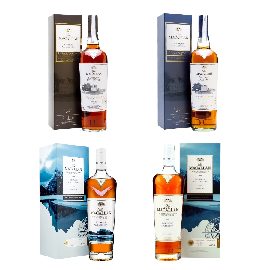 Rượu Whisky Macallan Boutique Full Collection 