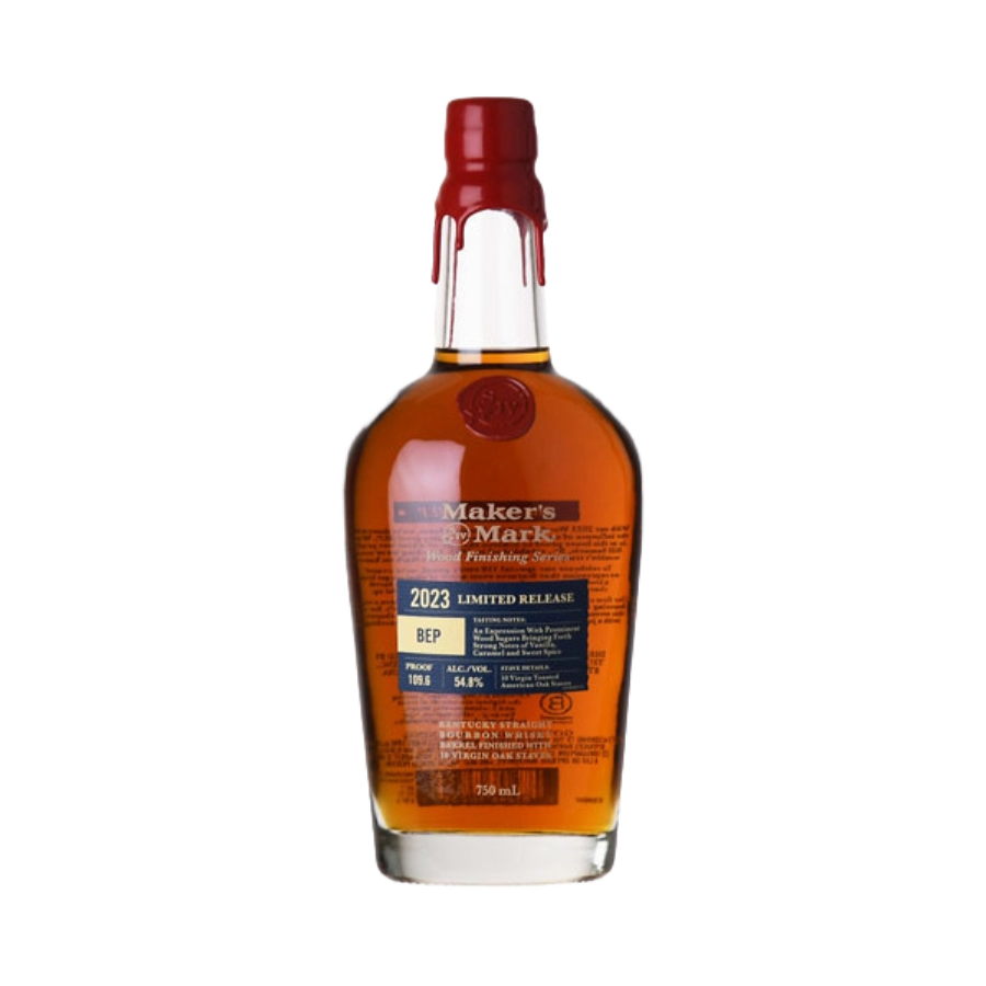 Rượu Whiskey Maker's Mark Wood Finishing Series 2023 Release BEP