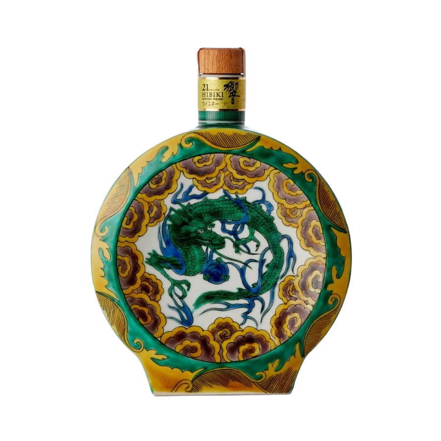 Rượu Whisky Nhật Hibiki 21 Year Old Dragon Ceramic Limited Edition