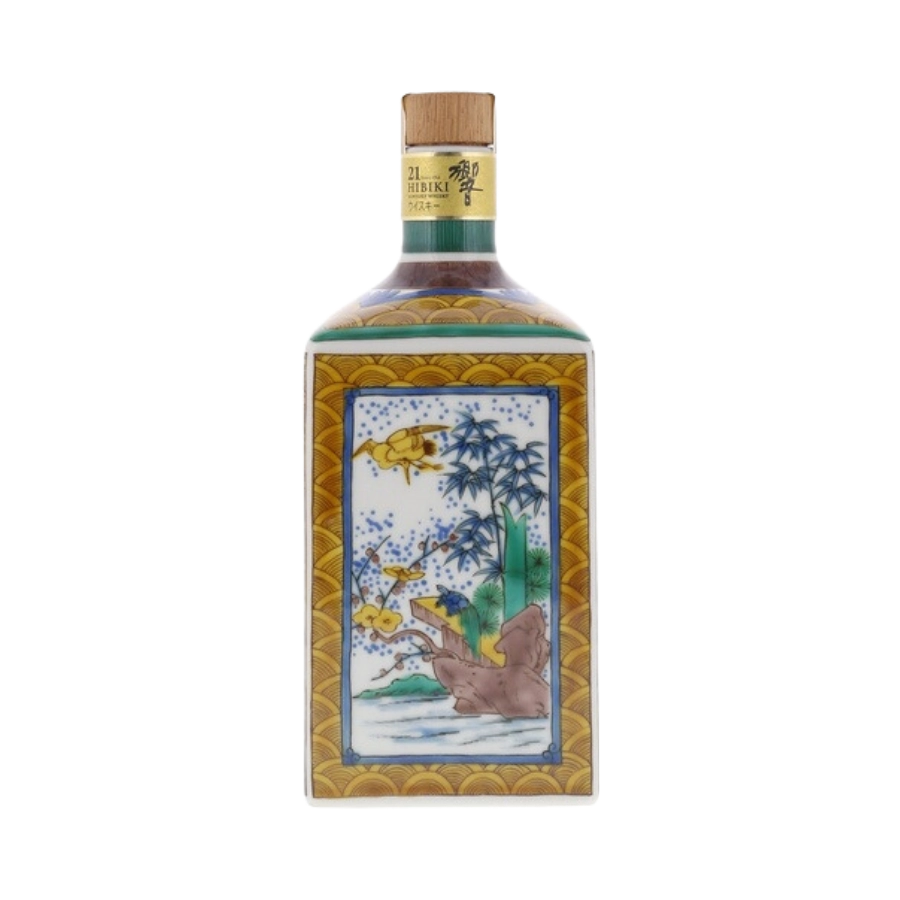 Rượu Whisky Nhật Hibiki 21 Year Old Kutani Ceramic Decanter 2008 Release