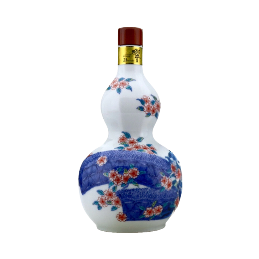 Rượu Whisky Nhật Hibiki 21 Year Old Arita Ceramic Decanter 2002 Release