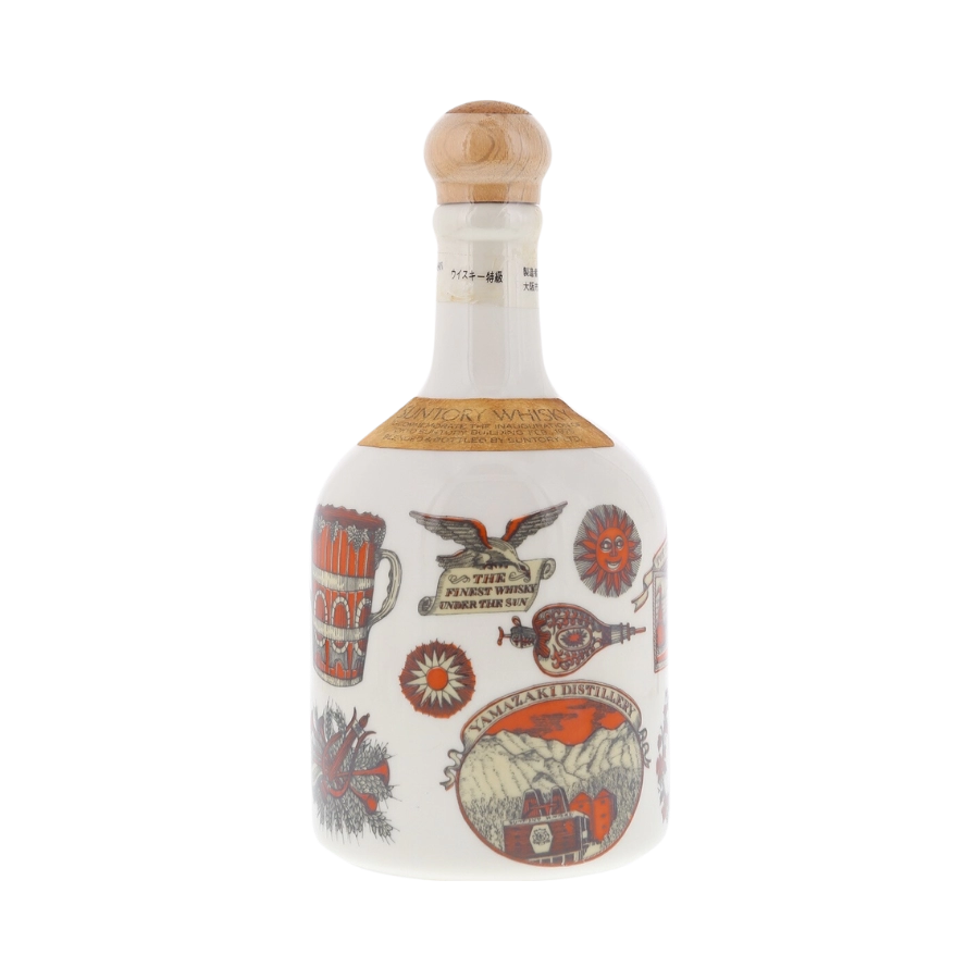 Rượu Whisky Nhật Suntory Yamazaki Pottery Bottle 1975