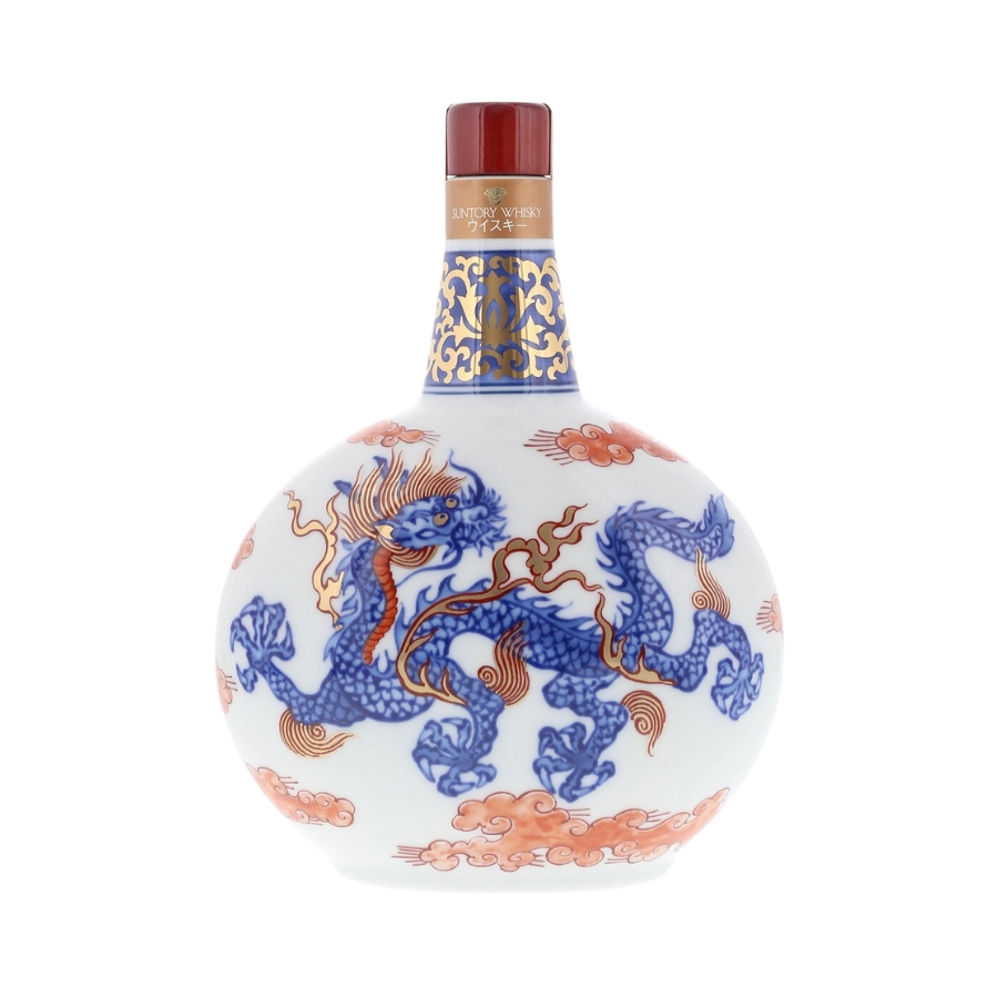 Rượu Whisky Nhật Suntory 22 Year Old Dragon Arita Ceramic Decanter 1999