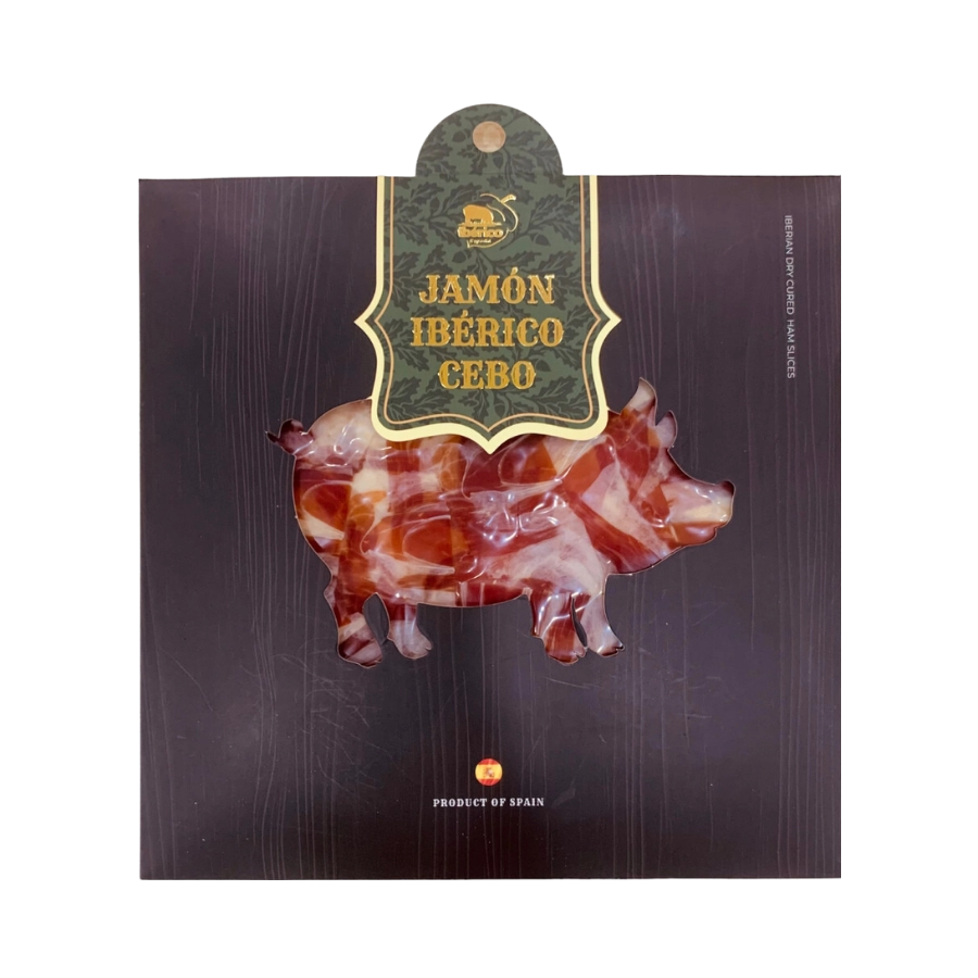 Đùi Heo Muối Deraza Iberico Cebo Đùi Sau Cắt Lát / Cebo Ham Sliced