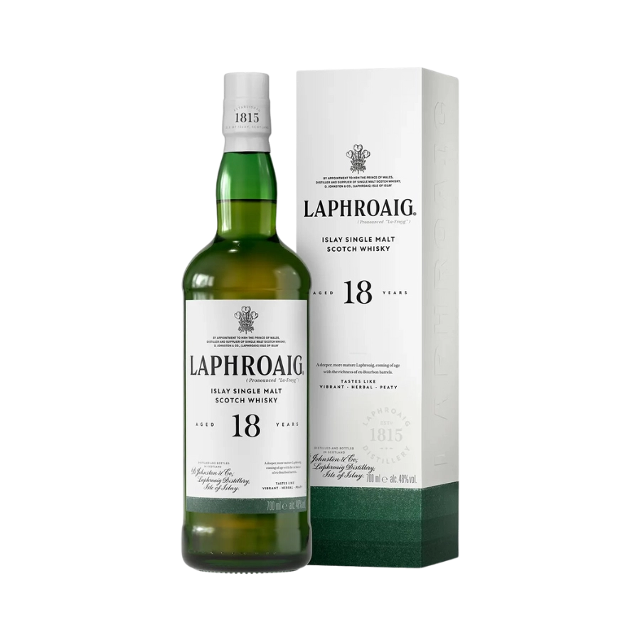 Rượu Whisky Laphroaig 18 Year Old 2024