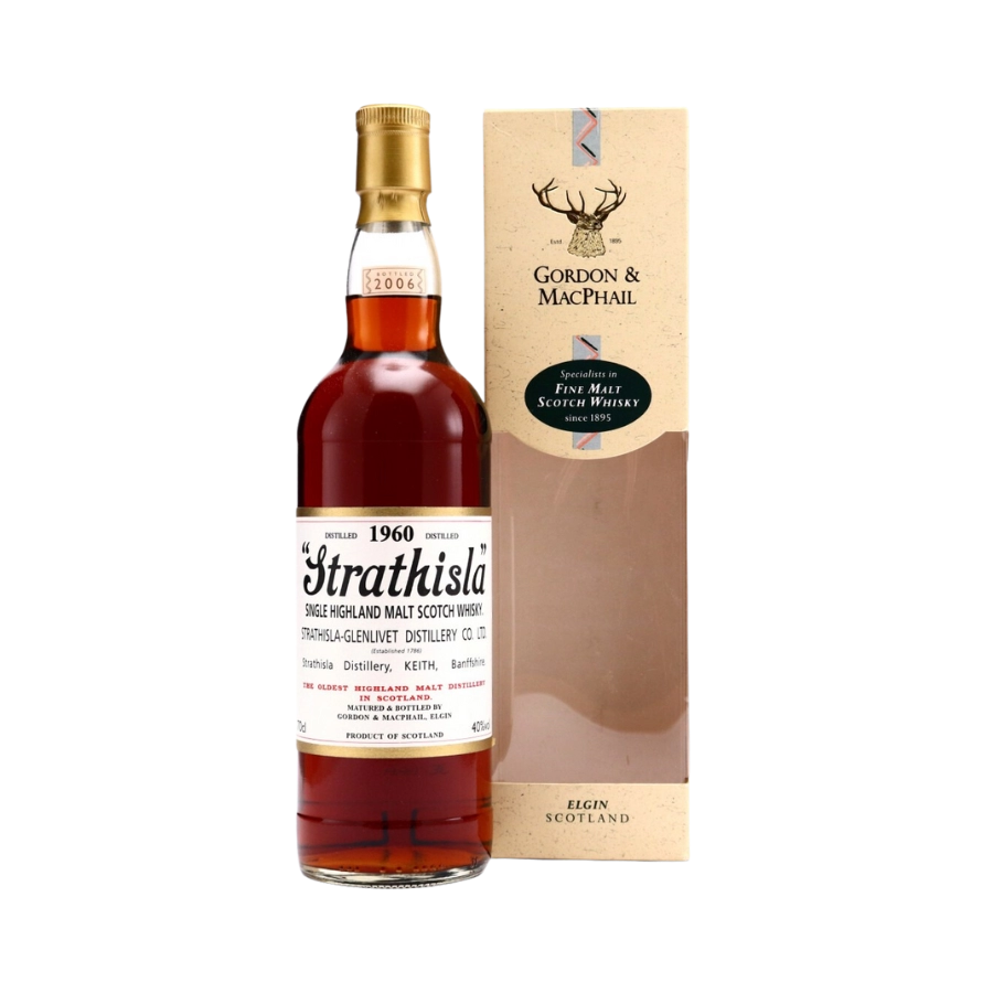 Rượu Whisky Strathisla 51 Year Old Gordon & Macphail 1960