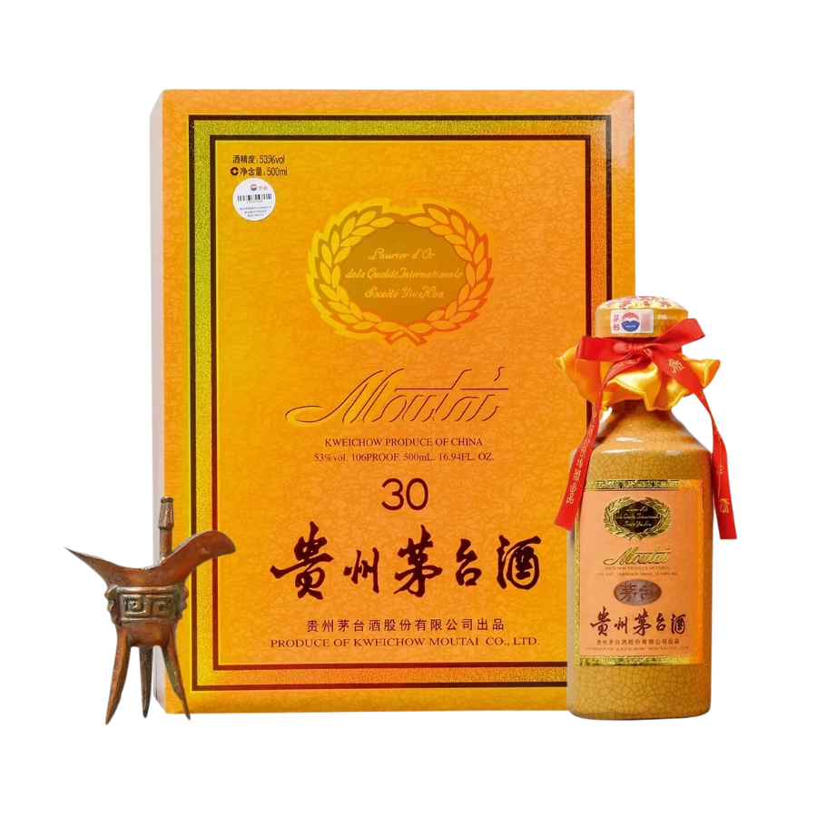 Rượu Kweichow Moutai 30 Year Old/ Mao Đài Quý Châu 30 Năm Cao Cấp/  陈年贵州茅台酒 30