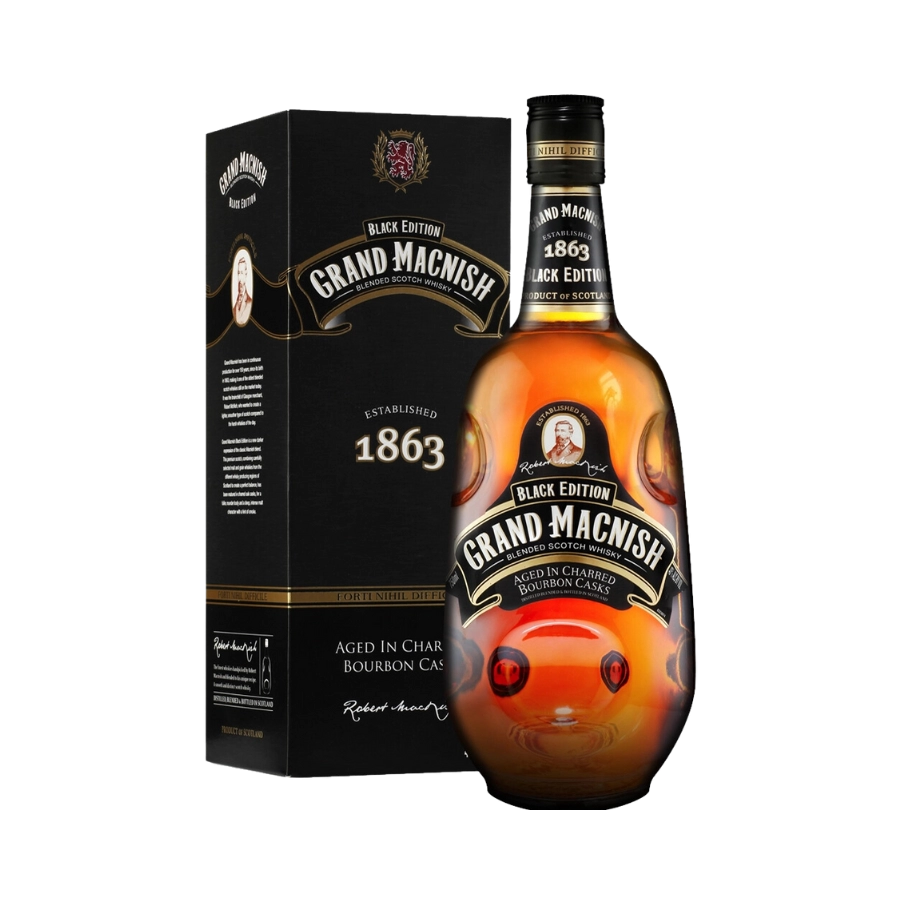 Rượu Whisky Grand Macnish Black Edition 1863