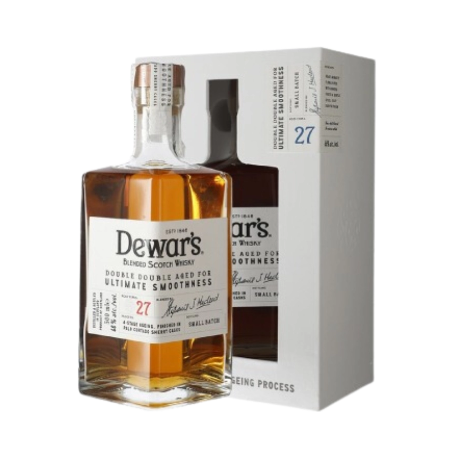 Rượu Whisky Dewar's 27 Year Old Double Double Aged 375ml
