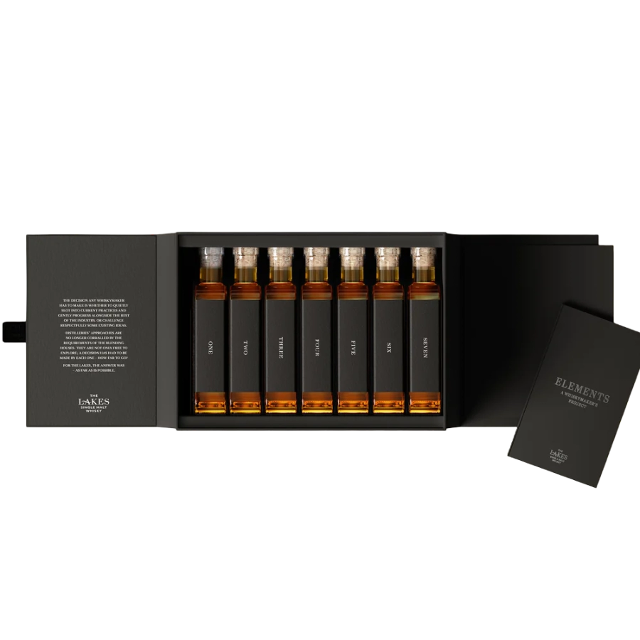 Full Set Rượu Whisky The Lakes Elements 200ml x 7 Chai