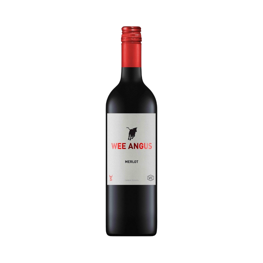 Rượu Vang Đỏ Úc Wee Angus Merlot 2020