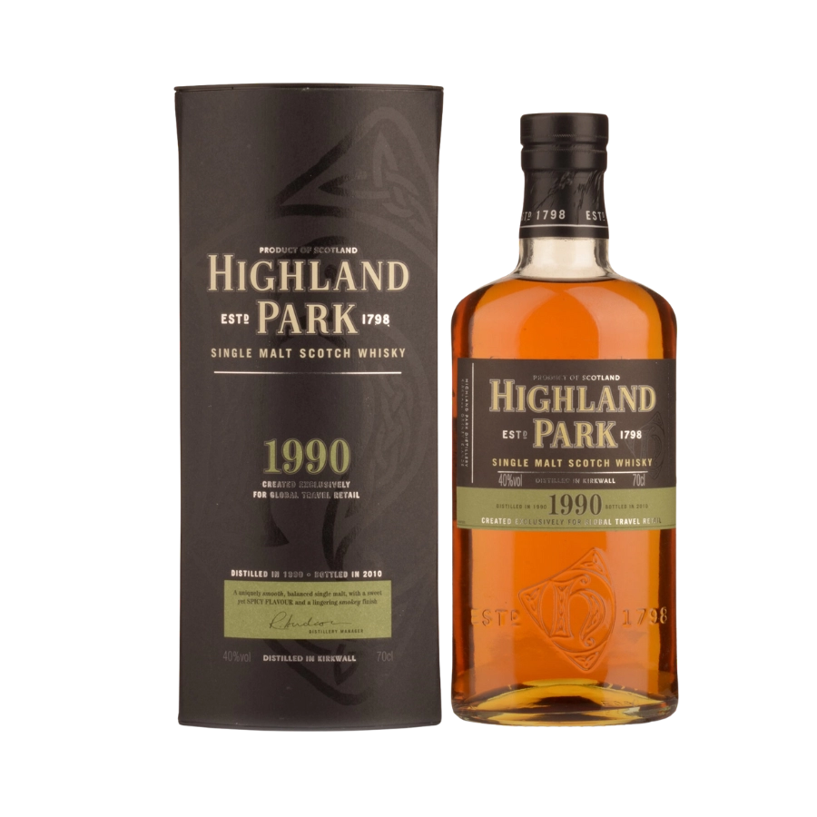 Rượu Whisky Highland Park 20 Year Old Vintage 1990