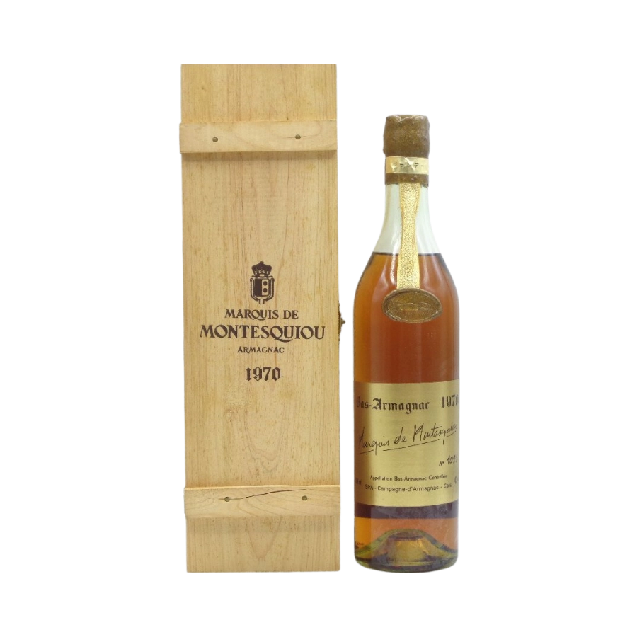 Rượu Brandy Pháp Marquis De Montesquiou 1970