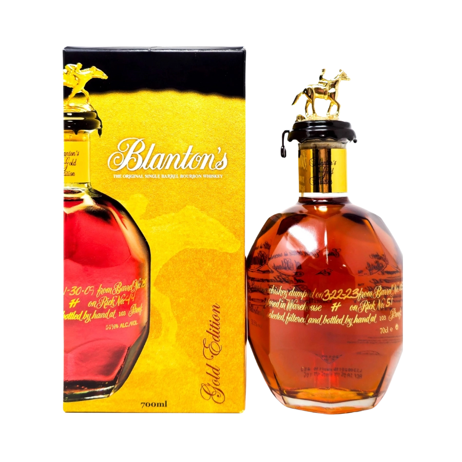 Rượu Whisky Blanton's Single Barrel Gold Edition