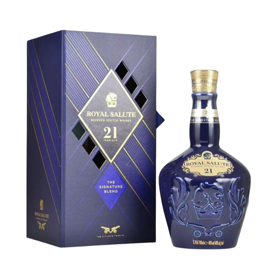 Rượu Whisky Royal Salute 21 Year Old Signature Blend  ( Chivas 21 ) Nội Địa Nhật Bản