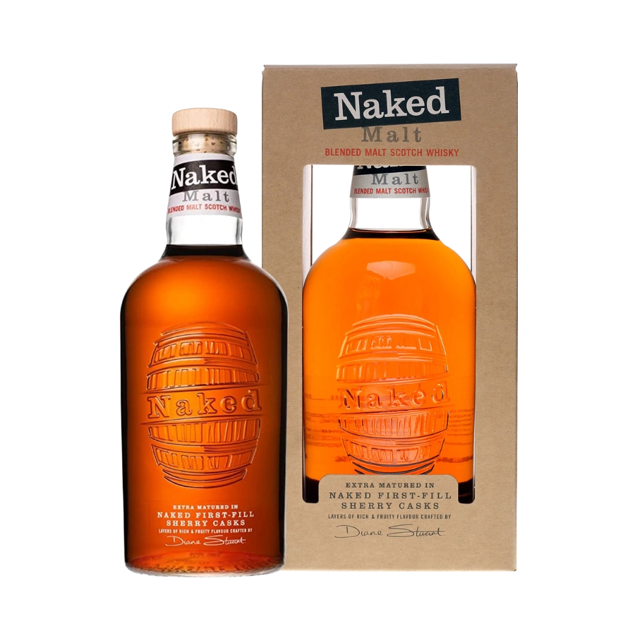 Rượu Whisky The Naked Malt Kèm Hộp