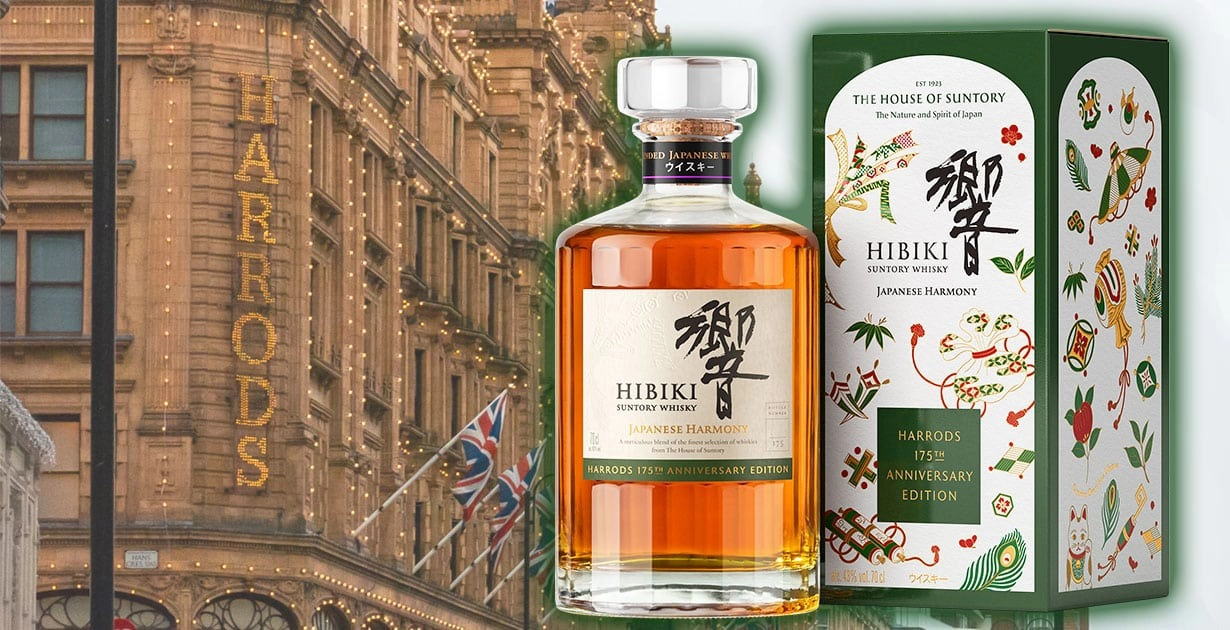 Suntory Ra Mắt Whisky Hibiki Japanese Harmony Để Kỷ Niệm 175 Năm Thành Lập Harrods