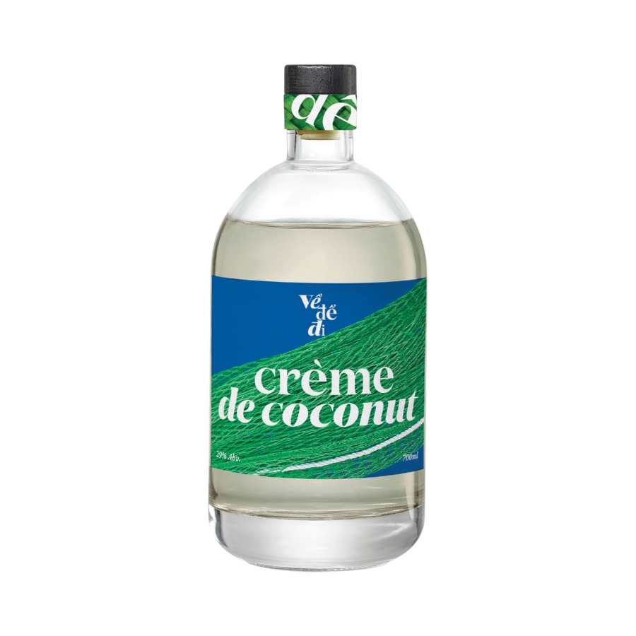 Rượu Liqueur Việt Nam Về Để Đi Creme De Coconut