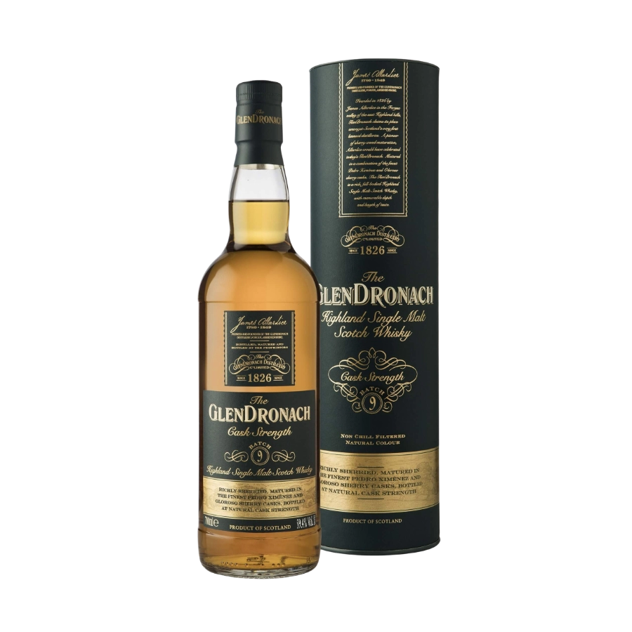 Rượu Whisky Glendronach Cask Strength Batch 9