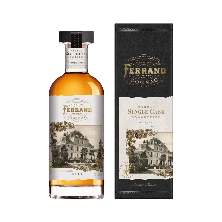 Rượu Cognac Pháp Ferrand Single Cask Collection Vintage 2014