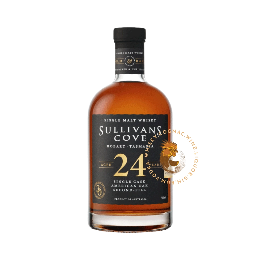 Rượu Whisky Úc Sullivans Cove 24 Year Old American Oak