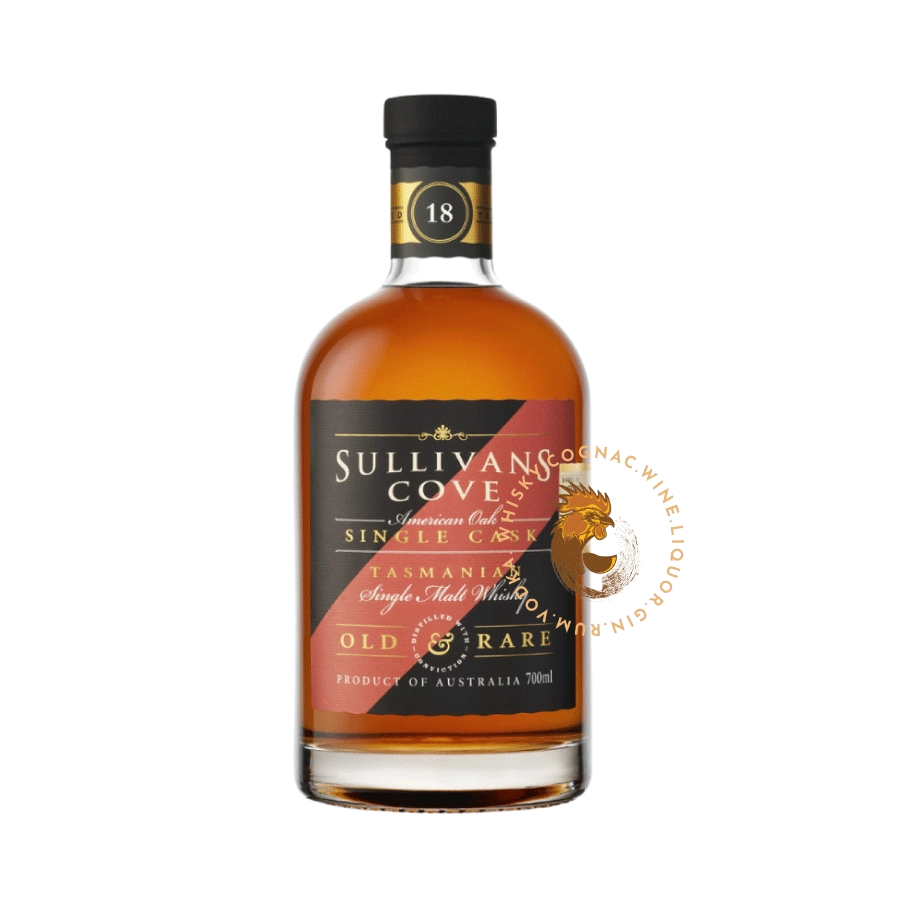 Rượu Whisky Úc Sullivans Cove 18 Year Old Old & Rare American Oak Second-Fill