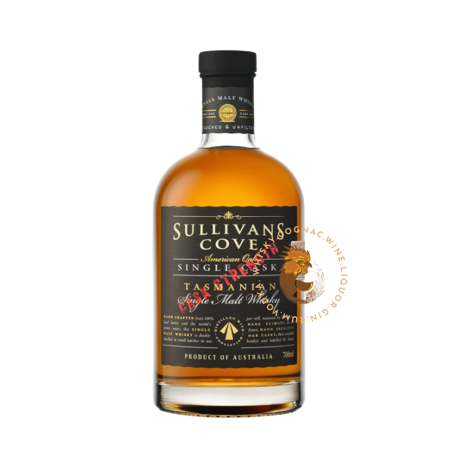 Rượu Whisky Úc Sullivans Cove 9 Year Old American Oak Cask Strength