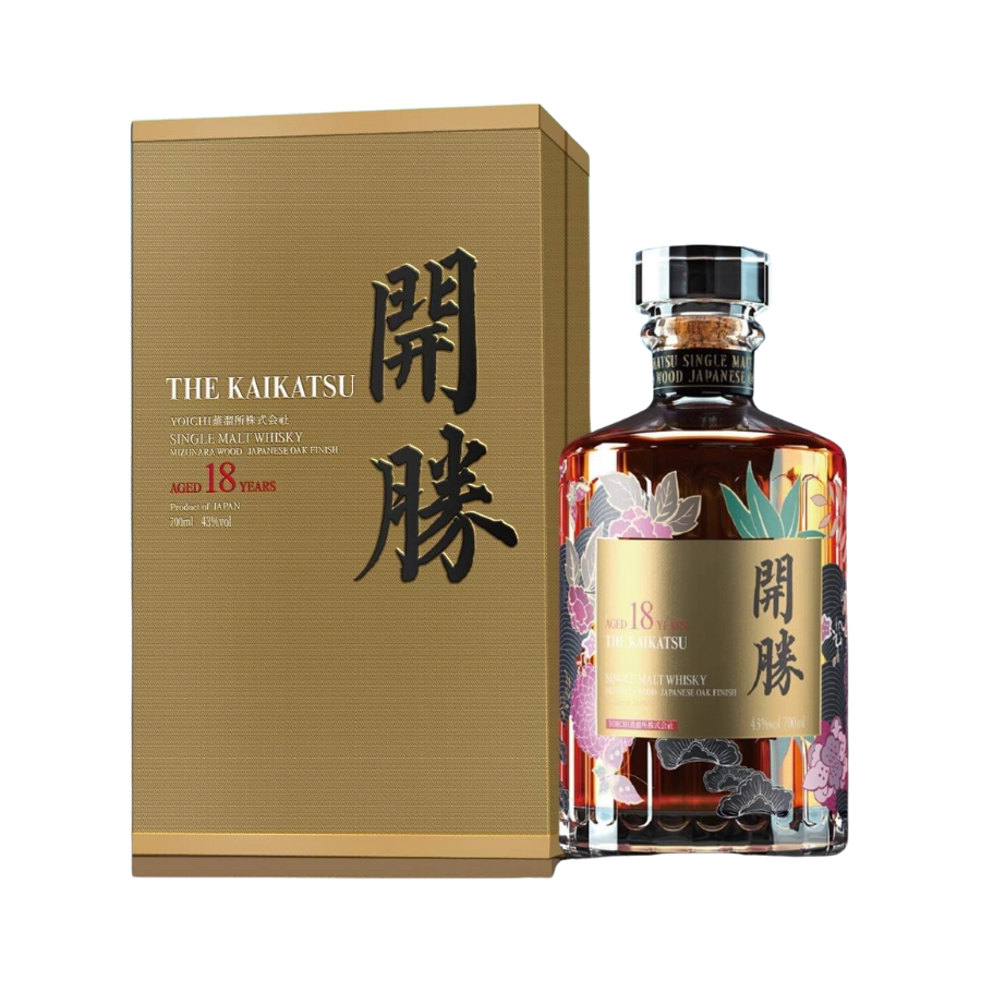 Rượu Whisky Moldova The Kaikatsu 18 Year Old Gold