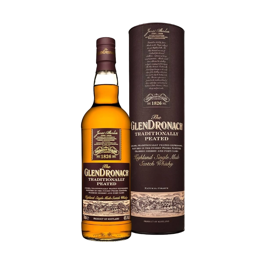 Rượu Whisky Glendronach Traditionally Peated 