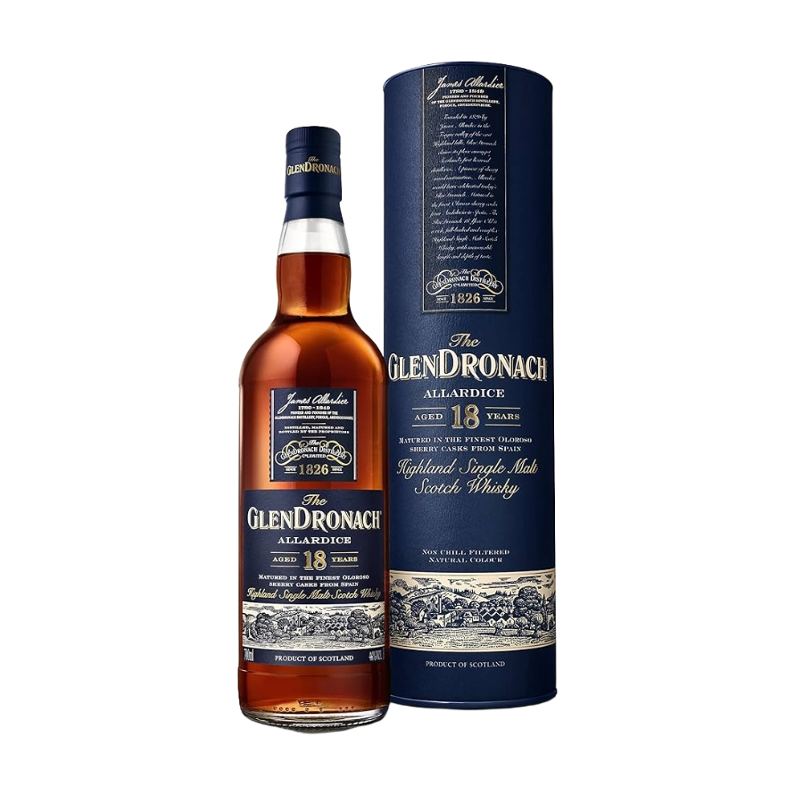 Rượu Whisky Glendronach 18 Year Old