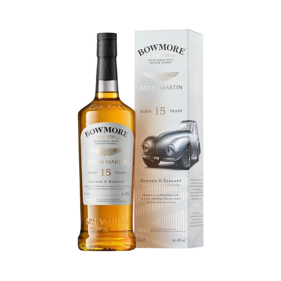 Rượu Whisky Bowmore 15 Year Old Aston Martin