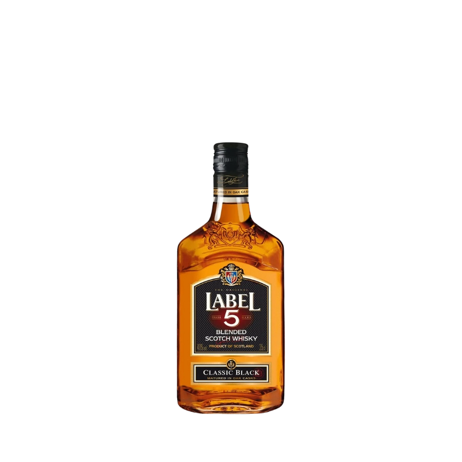 Rượu Whisky Label 5 Classic Black 350ml