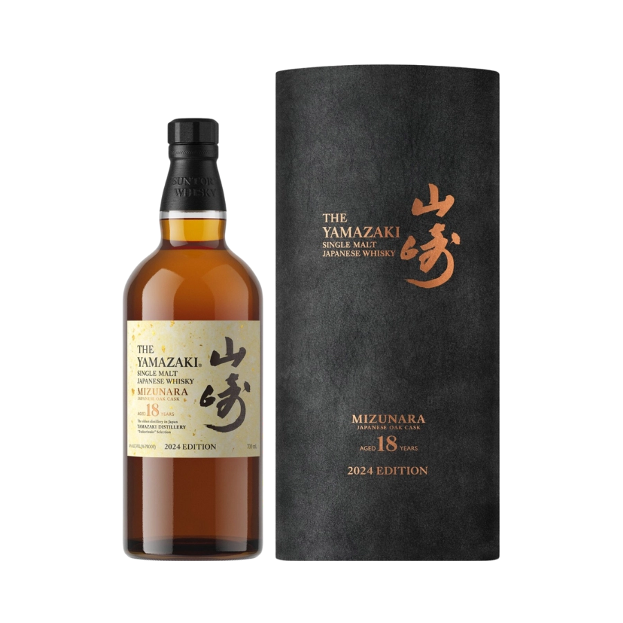 Rượu Whisky Nhật Yamazaki 18 Year Old Mizunara Cask Tsukuriwake 2024 Edition