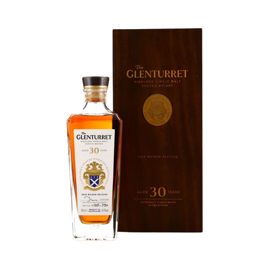 Rượu Whisky Glenturret 30 Year Old 2020 Maiden Release