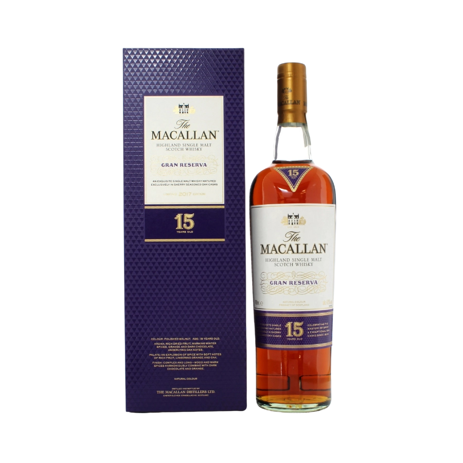 Rượu Whisky Macallan 15 Year Old Gran Reserva