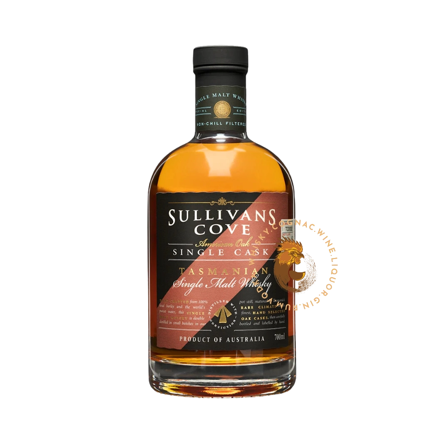 Rượu Whisky Úc Sullivans Cove 15 Year Old American Oak Second-Fill