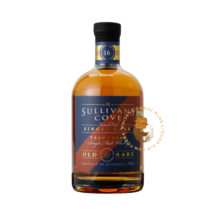 Rượu Whisky Úc Sullivans Cove 16 Year Old French Oak Old & Rare Second-Fill