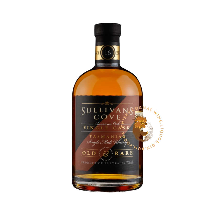 Rượu Whisky Úc Sullivans Cove 16 Year Old Old & Rare American Oak Second-Fill