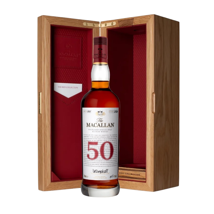 Rượu Whisky Macallan 50 Year Old Red Collection